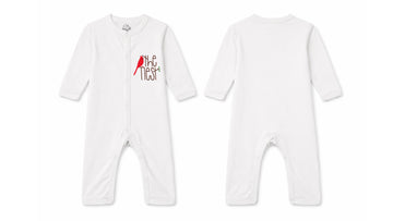 Sleeping Suit: Premium Cotton-Blend "The Nest" White Casual Essentials