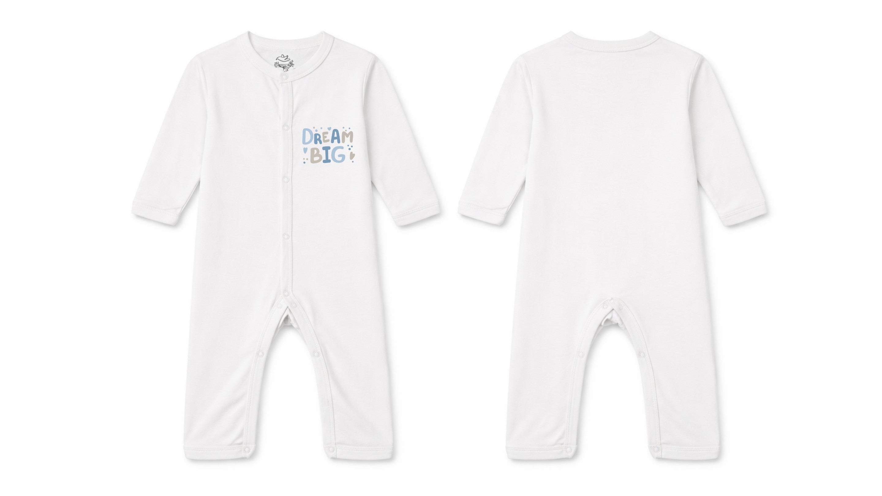 Sleeping Suit: Premium Cotton-Blend "Dream Big" Pink Casual Essentials