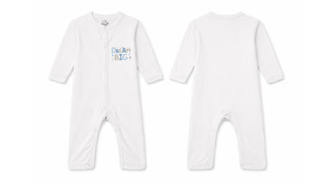 Sleeping Suit: Premium Cotton-Blend "Dream Big" Pink Casual Essentials