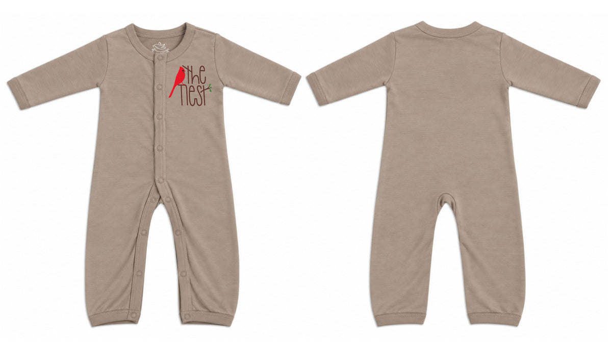 Sleeping Suit: Premium Cotton-Blend "The Nest" Beige Casual Essentials