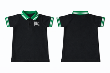 Polo T-Shirt: Premium Cotton Black Casual Essentials