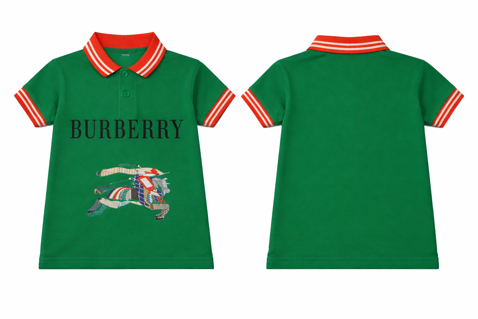 Polo T-Shirt: Premium Cotton Green Casual Essentials