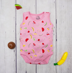 Pink Tropical Bodysuit