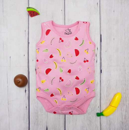 Pink Tropical Bodysuit