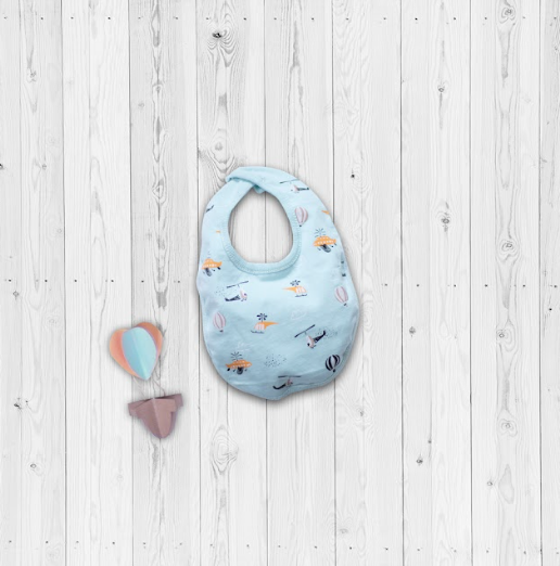 Blue Flying Bib