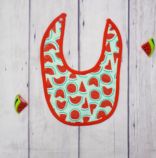 Green Watermelons Bib