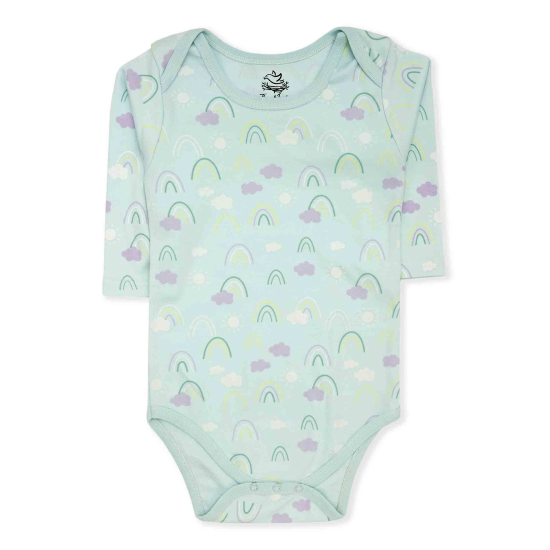 Colours And Unicorn Long Sleeve Bodysuit