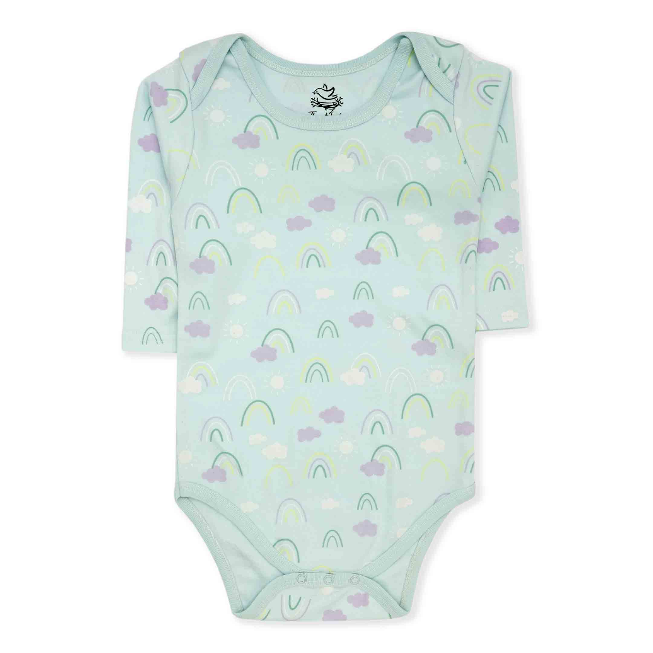 Colours And Unicorn Long Sleeve Bodysuit