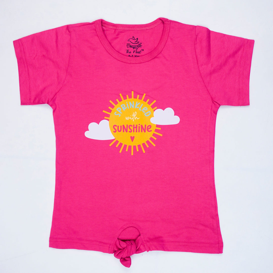 Sprinkled with Sunshine Tie-Front T-Shirt