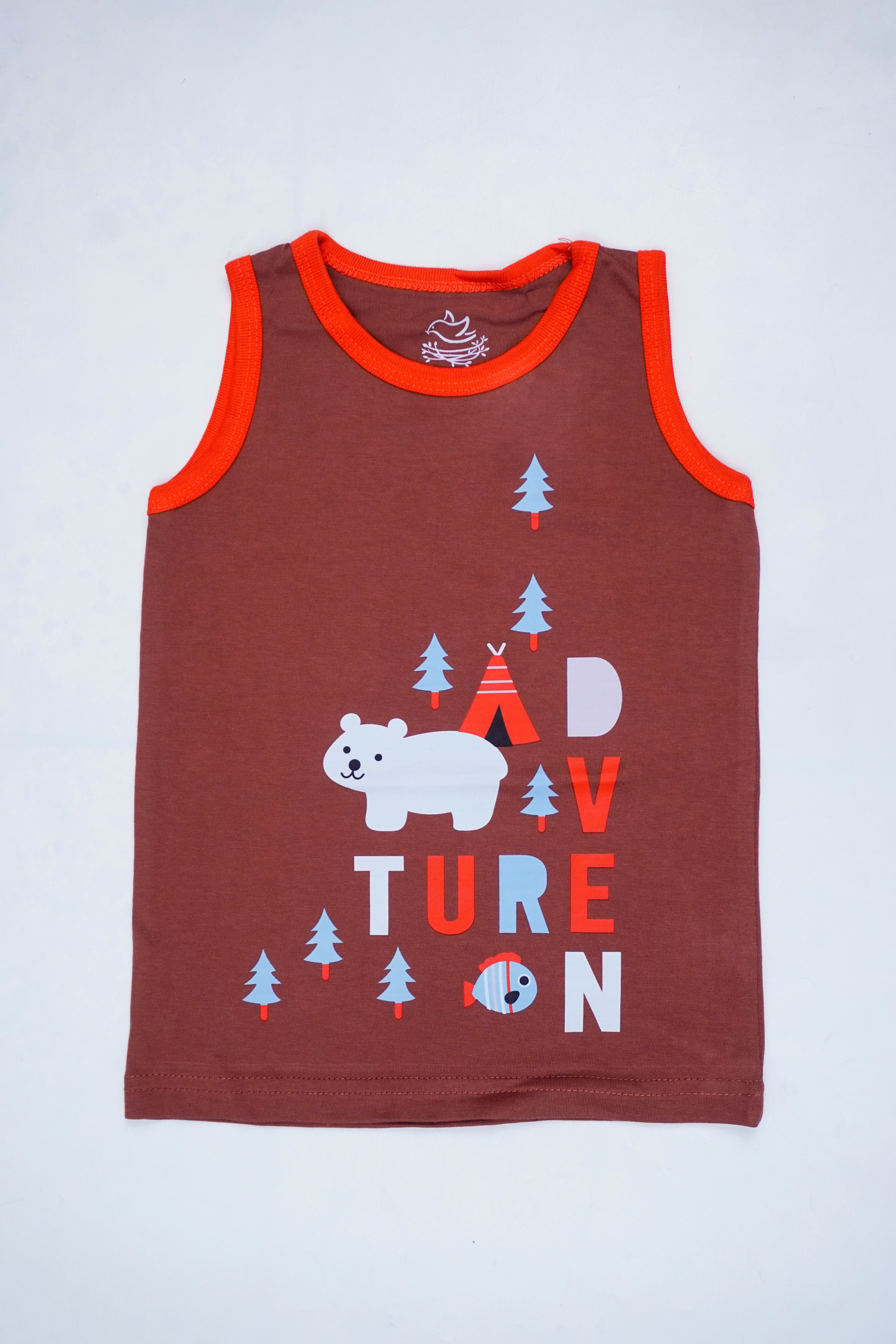 Adventure Bear & Forest Tank Top