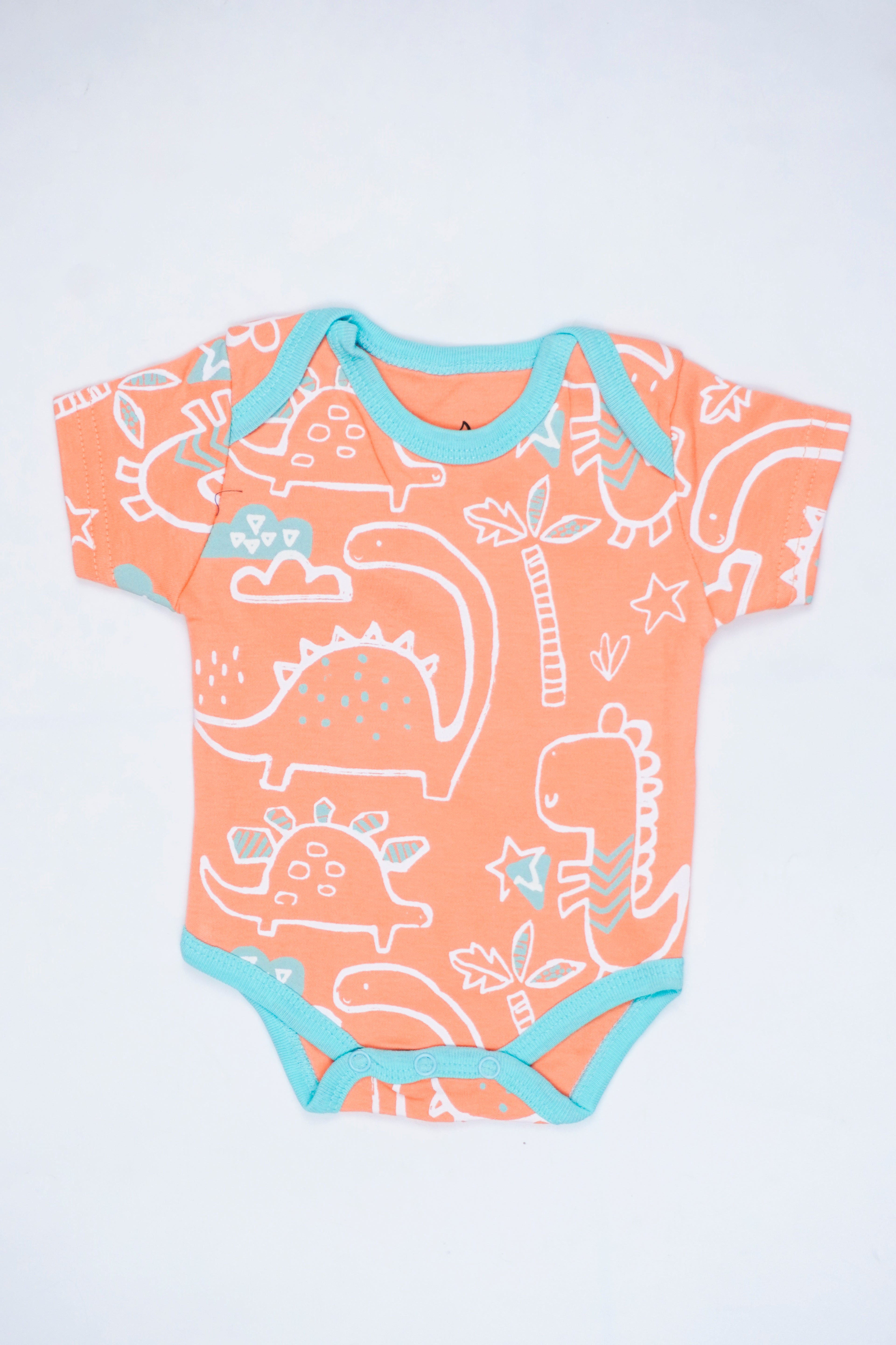 Dino Drive Short-Sleeve Bodysuit