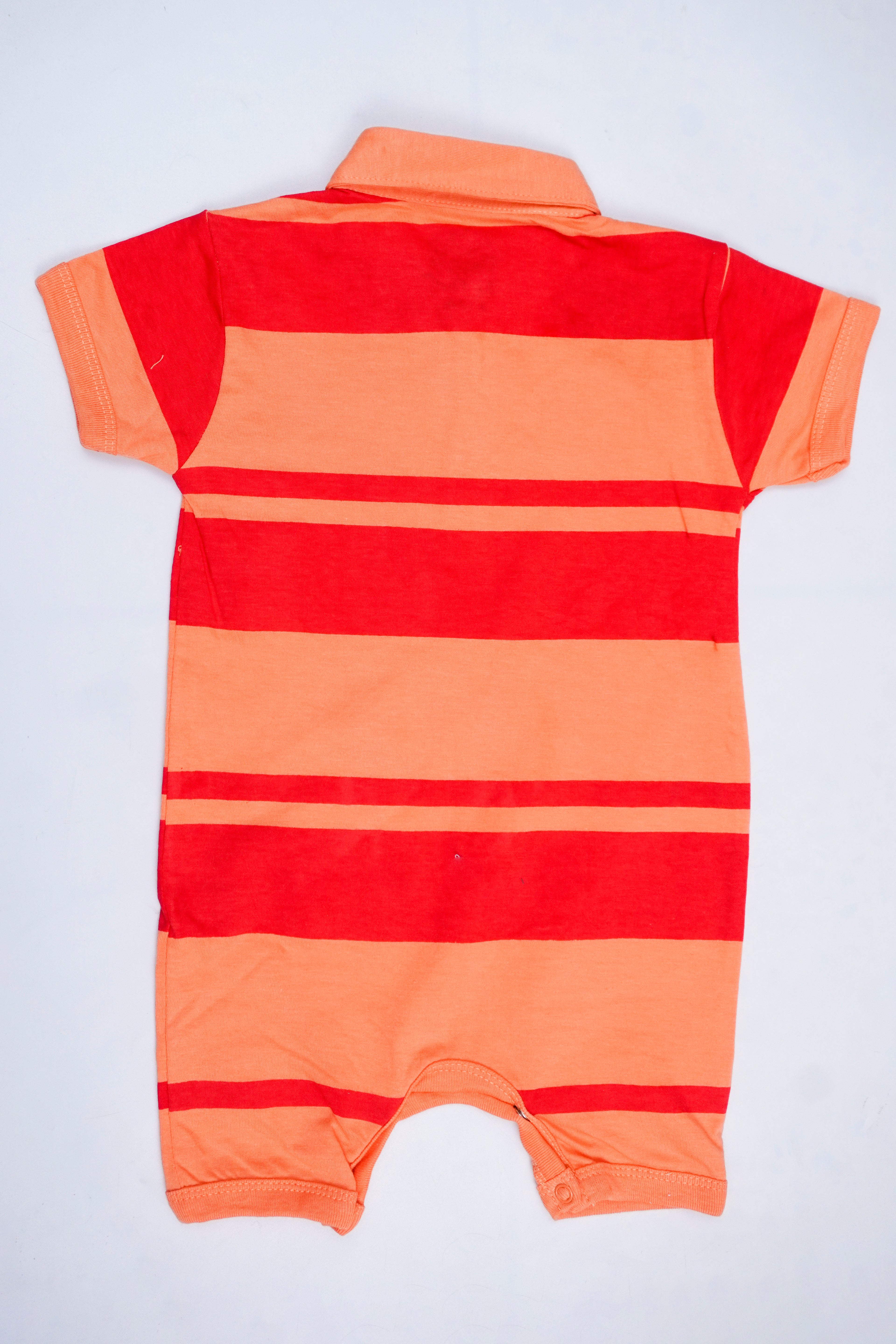 Dino Drive Polo Romper