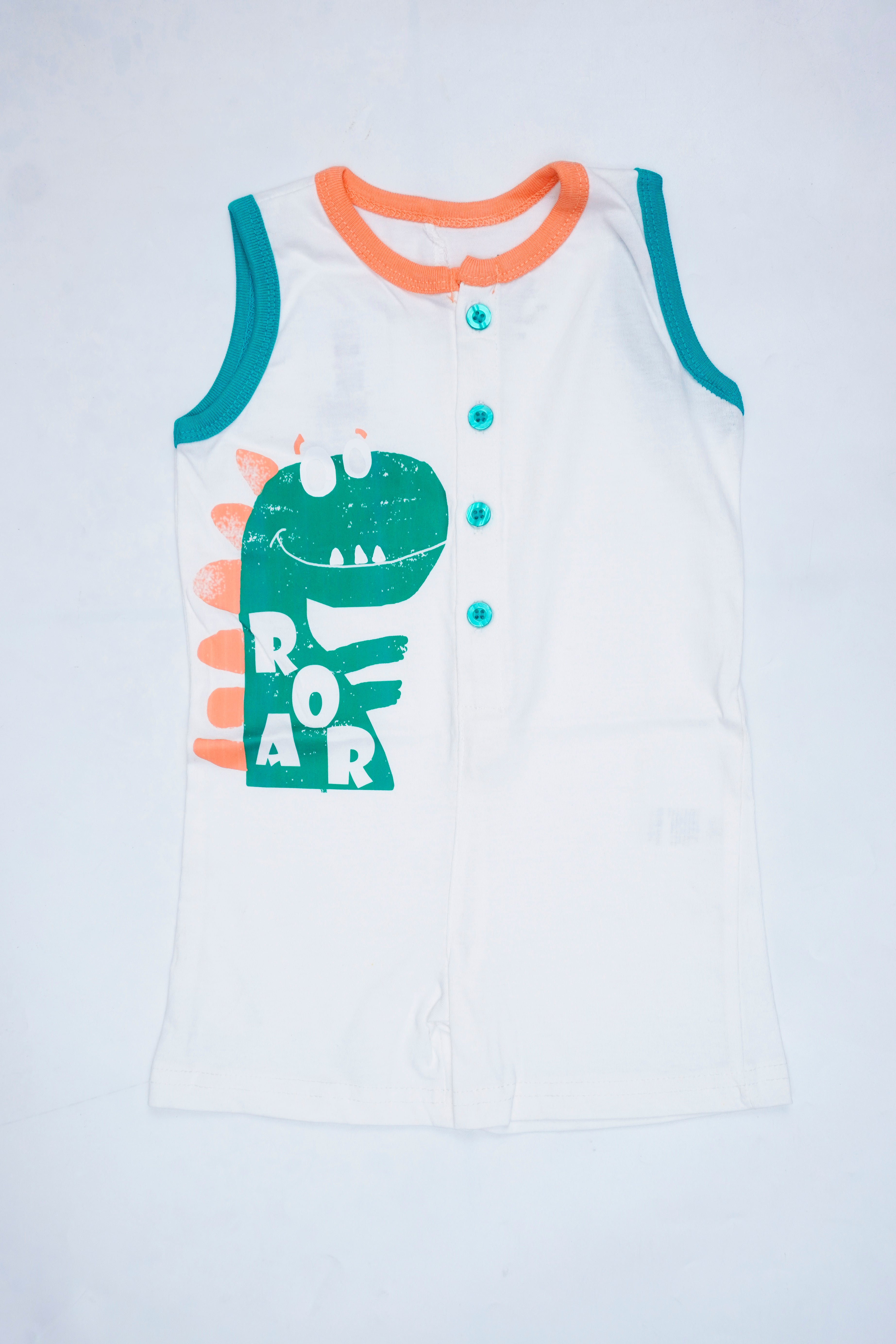 Dino Drive Sleeveless Full Length Bodysuit