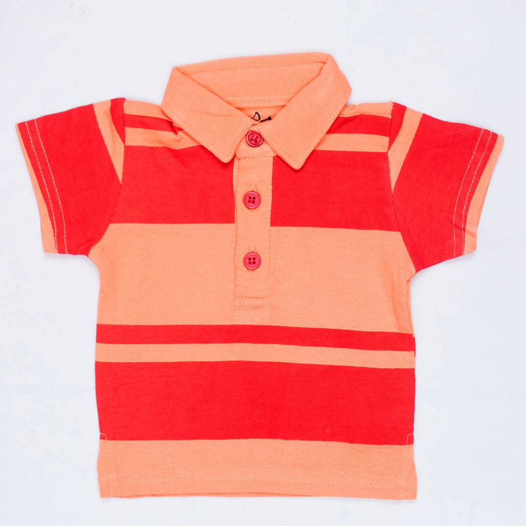 Sunset Stripe Polo