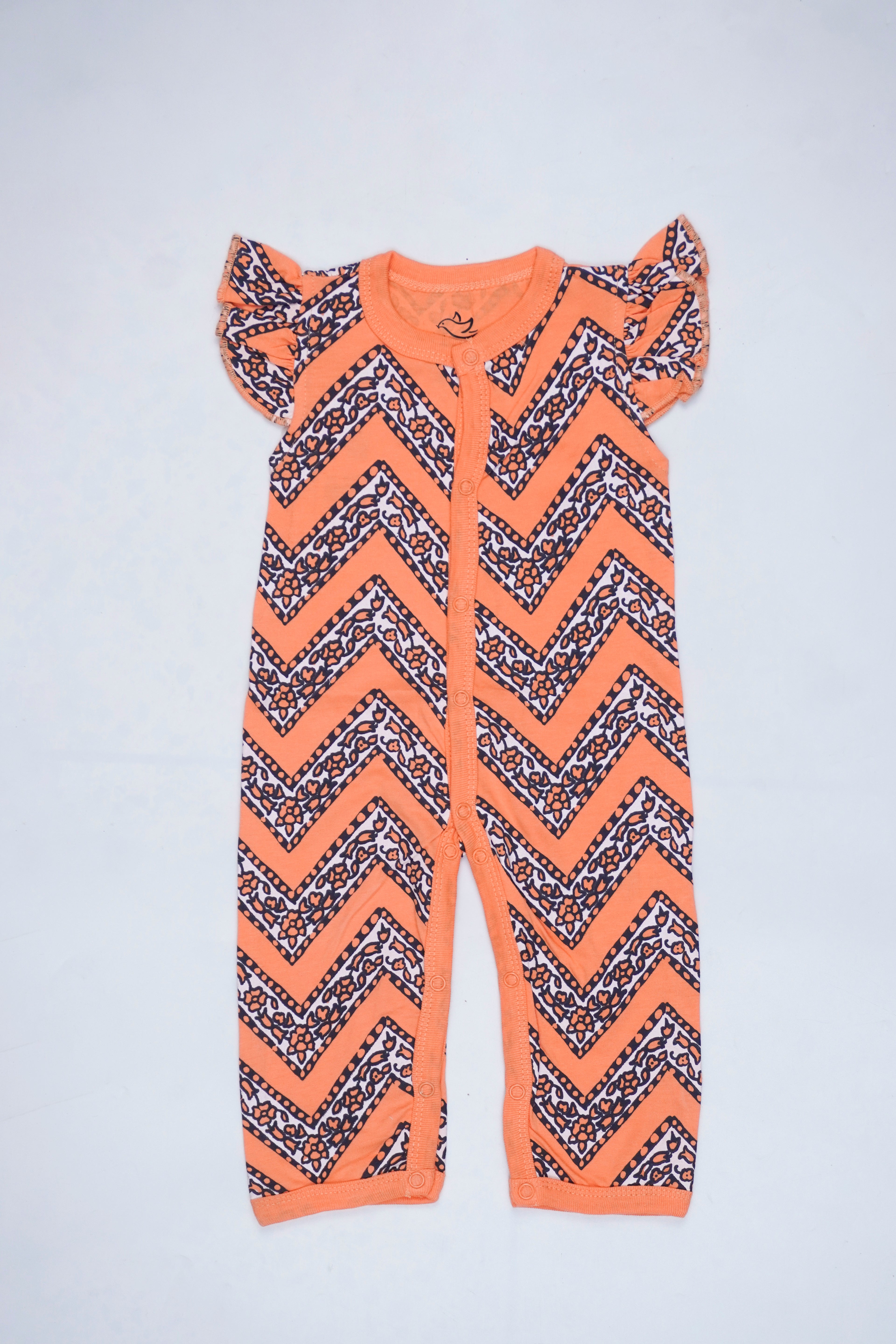 Hi Summer Ruffled Sleeve Romper