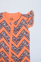 Hi Summer Ruffled Sleeve Romper