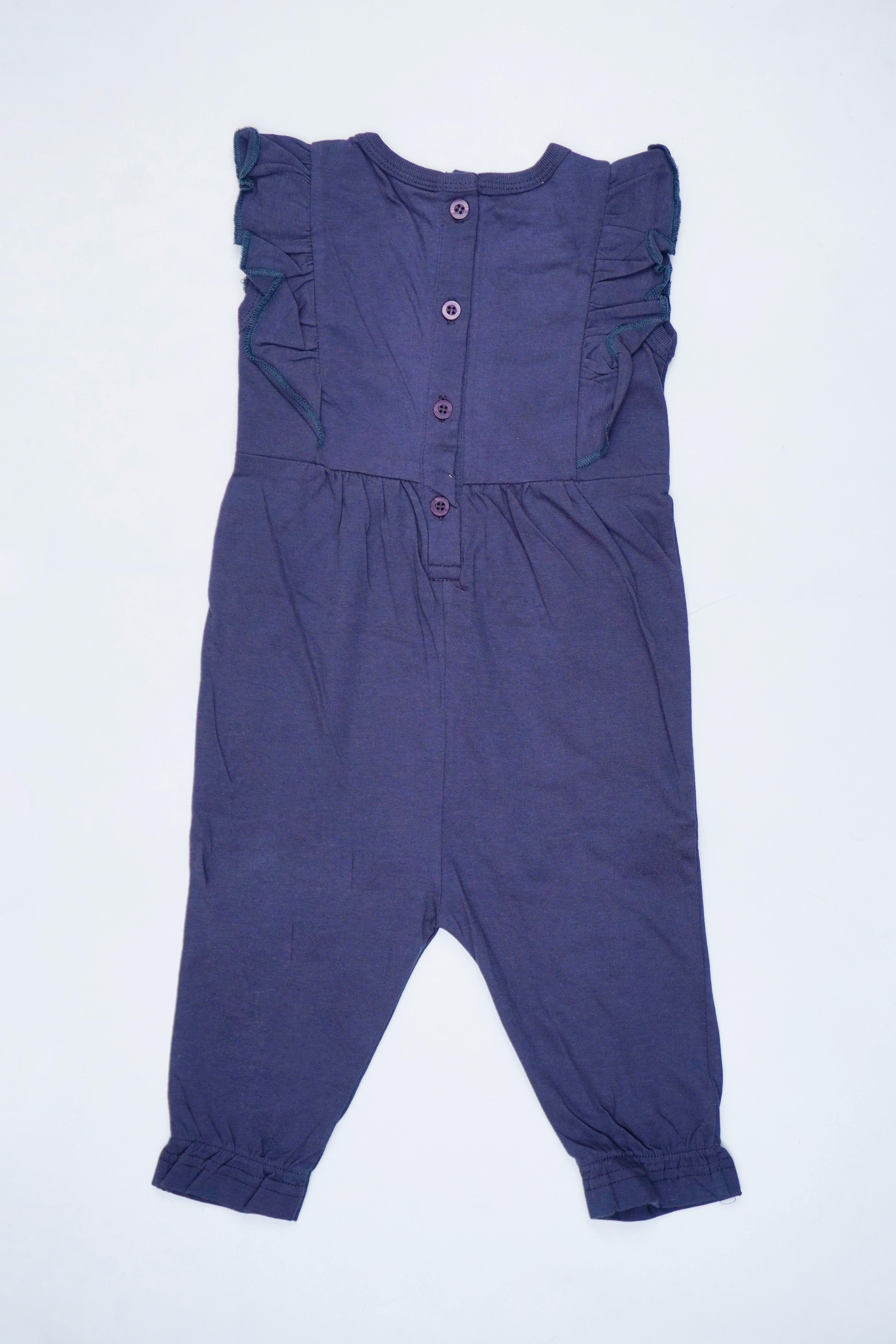 Hi Summer Ruffled Sleeve Romper