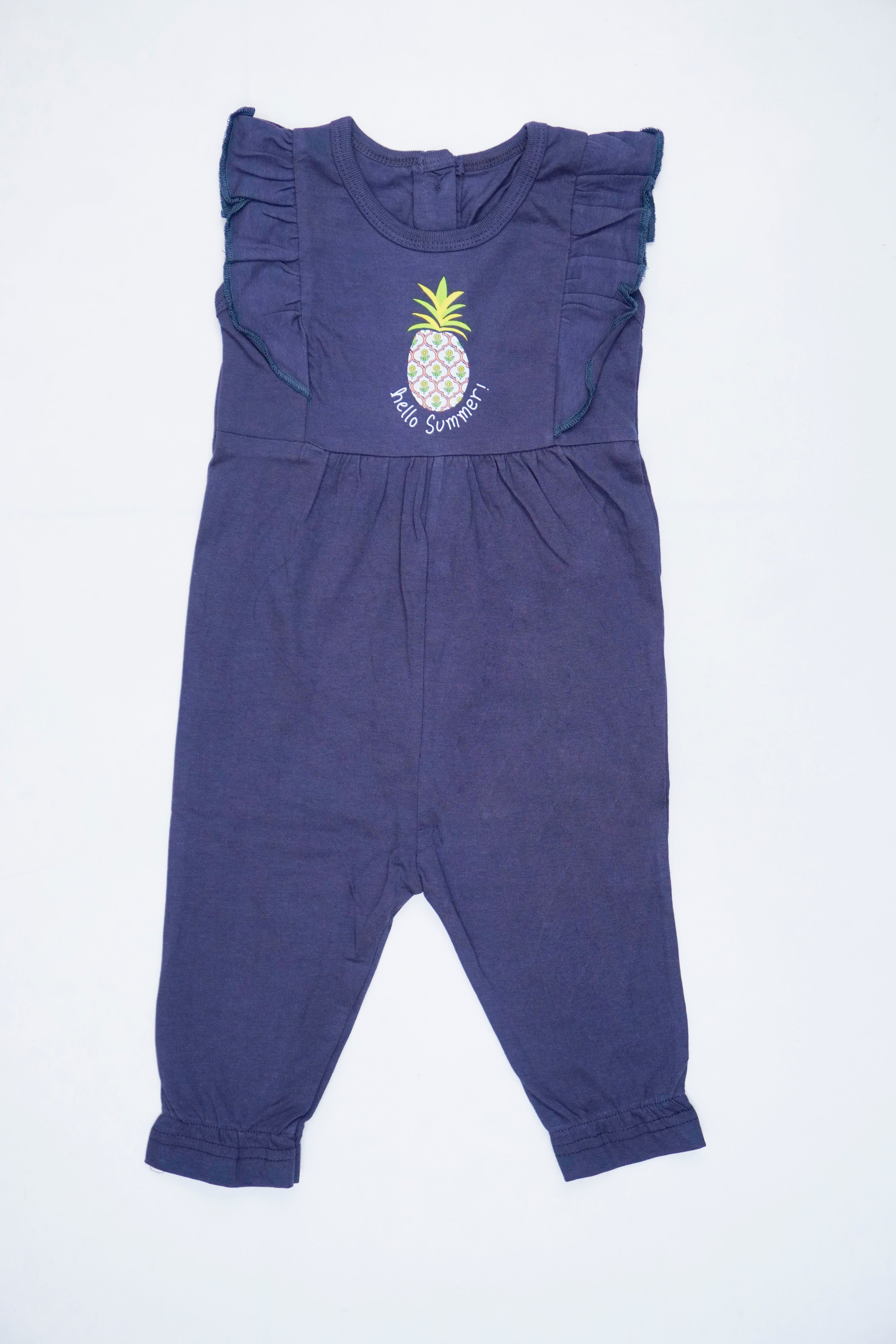 Hi Summer Ruffled Sleeve Romper