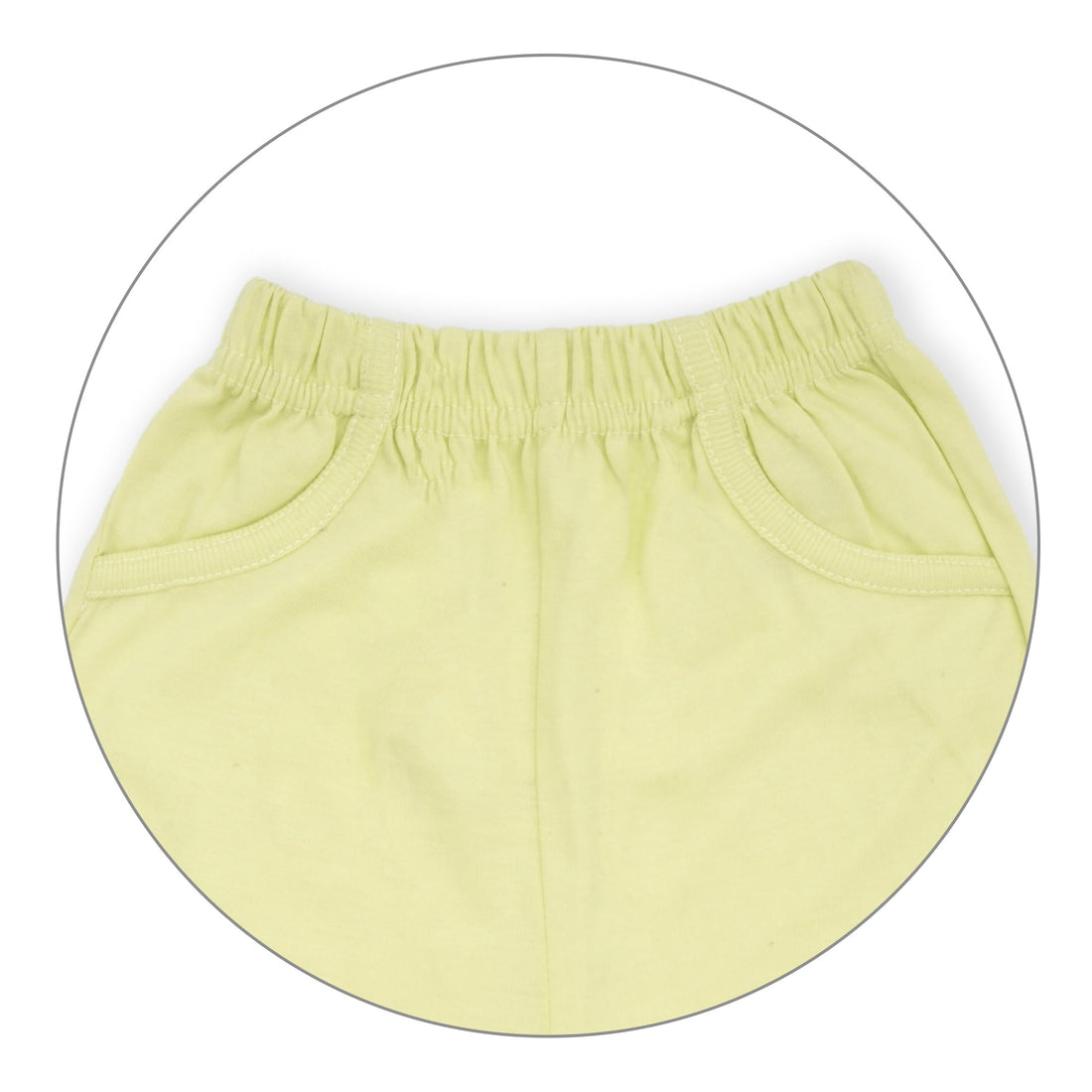 Pastel yellow shorts