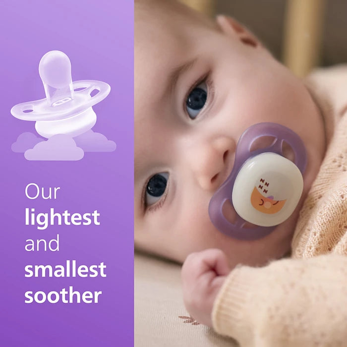 Philips Avent Soother Ultra Start Night time 0-2M (SCF075/07)