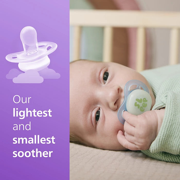 Philips Avent Soother Ultra Start Night time 0-2M (SCF075/08)