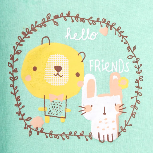 Bunny & Bear BFF Snap Up Tee