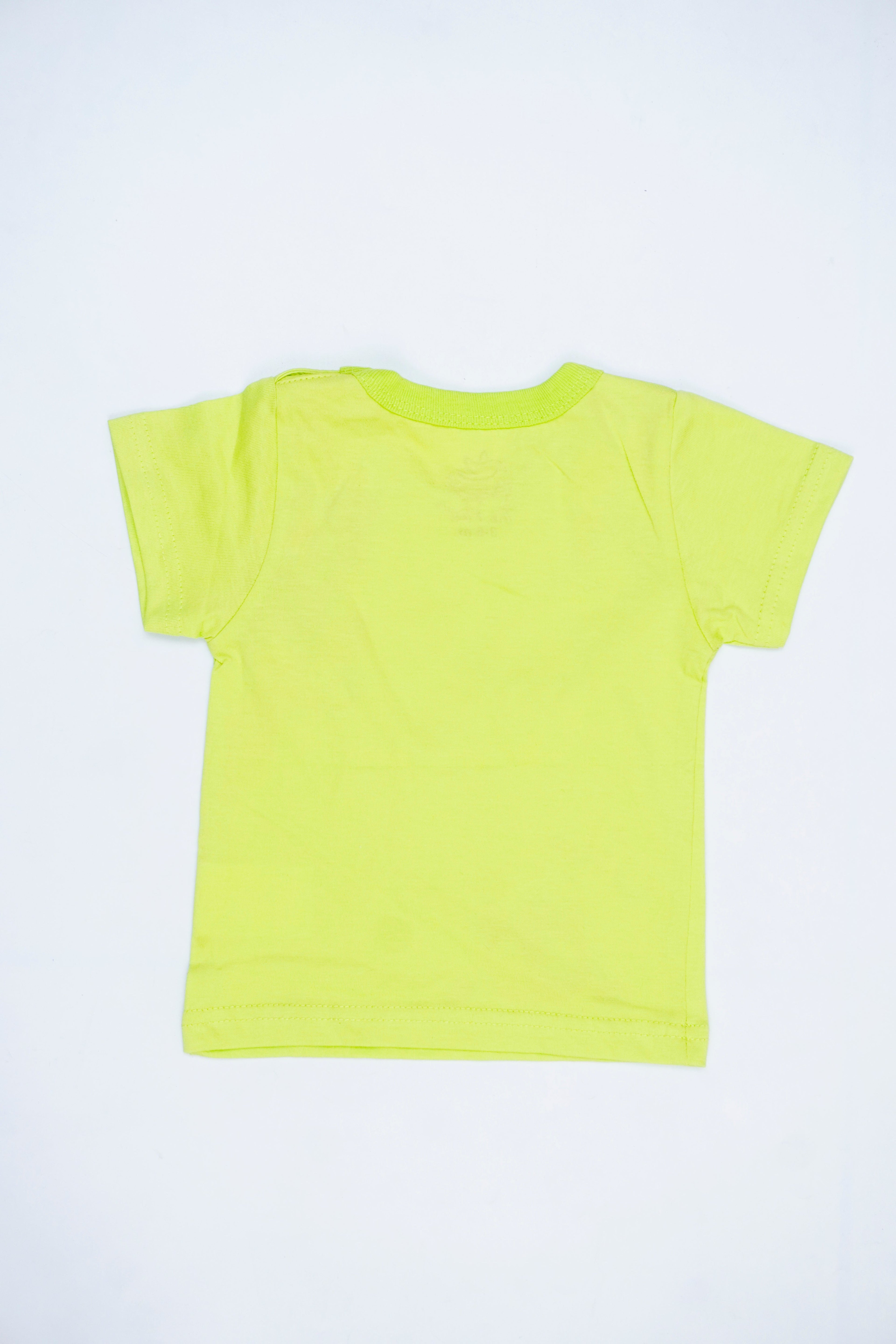 Ghousla Cat T-Shirt - Lime Green