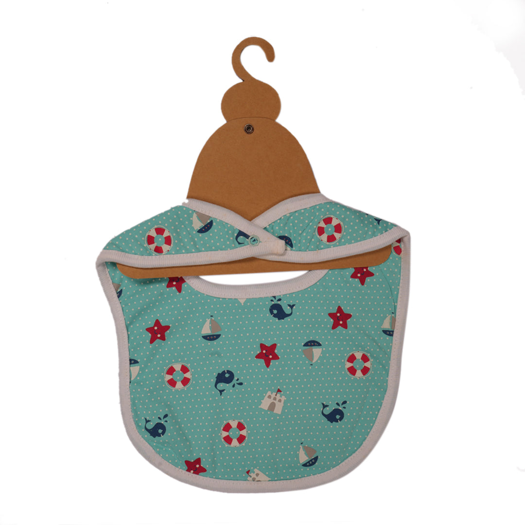 Nautica Baby Starfish Bib (Sea Green)