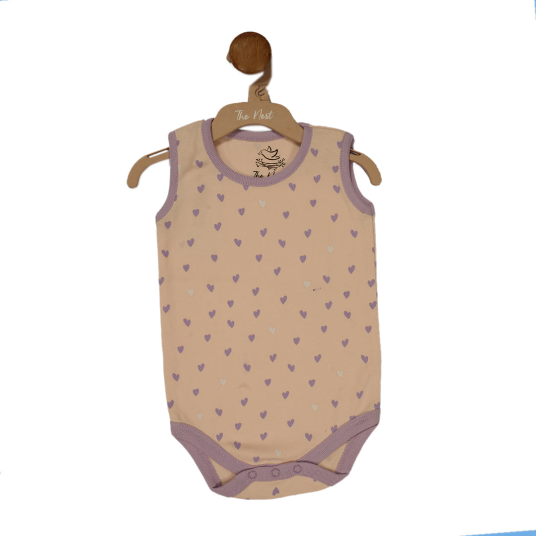 Unicorn - Sleeveless BodySuit (Pink Heart)