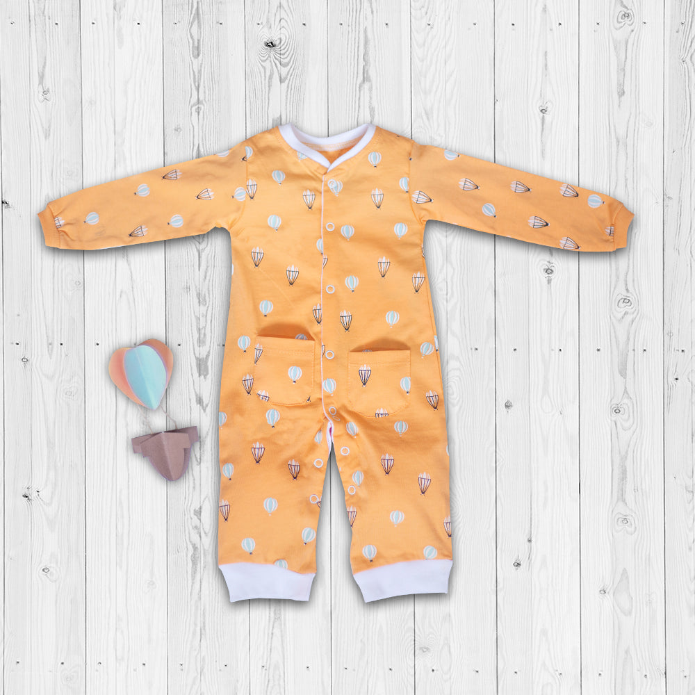 Balloon Print - Fly Away Sleeping Suit