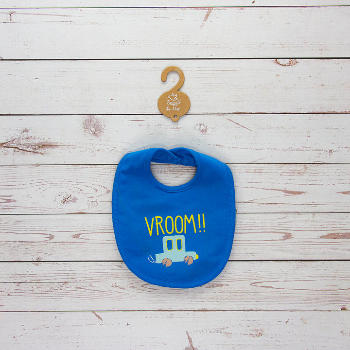 Blue Vroom Bib