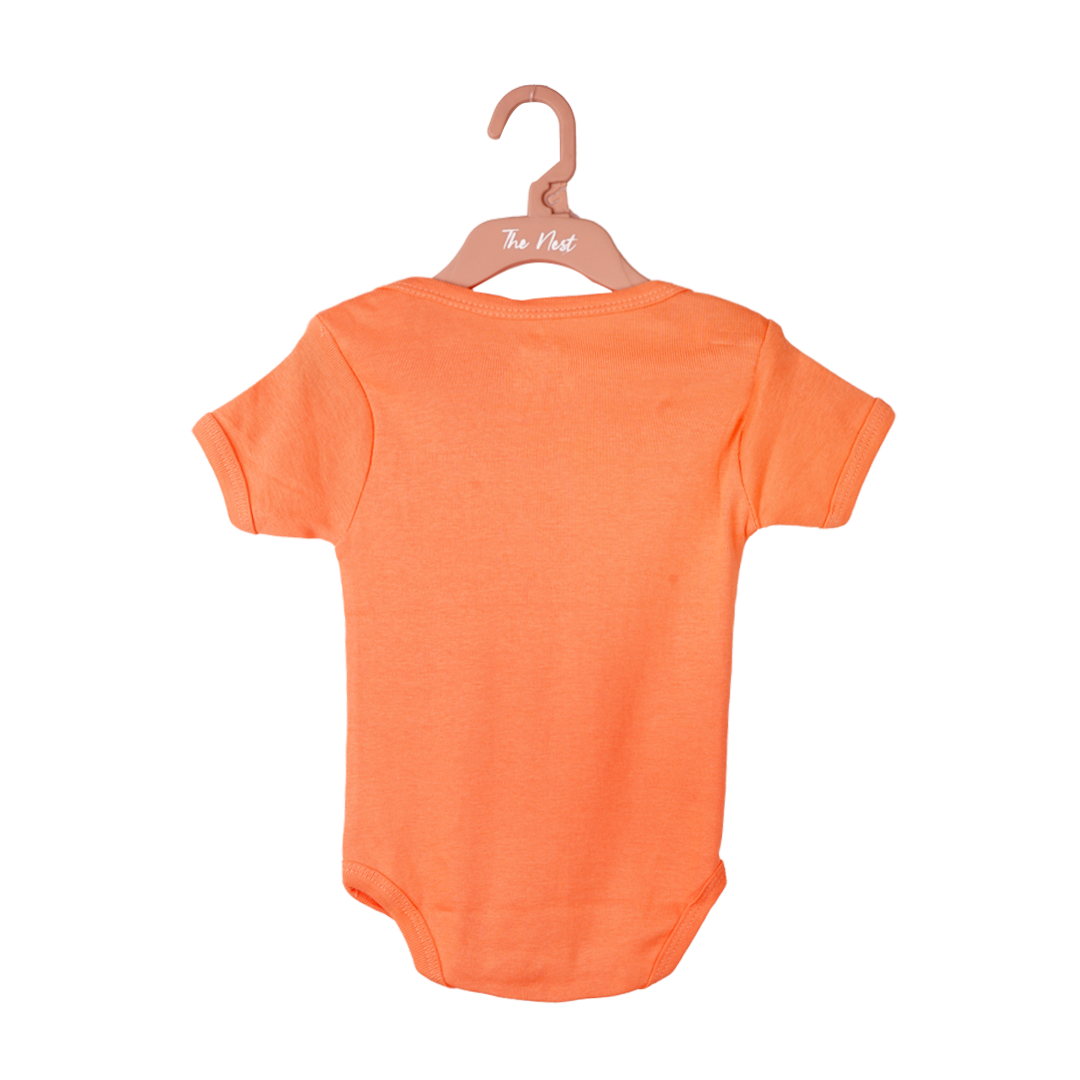 Tangerine Short Sleeve Bodysuit