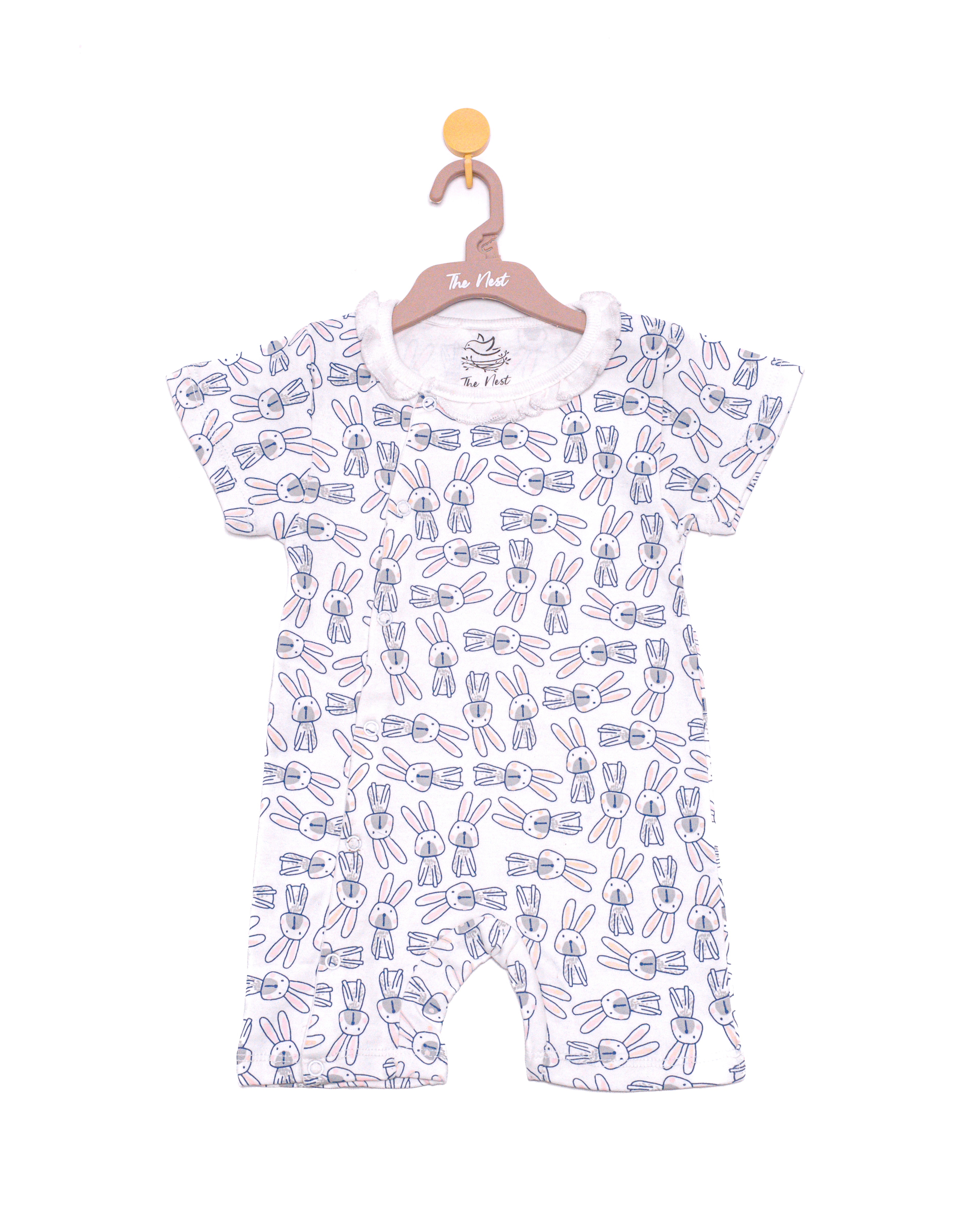 Safari Short Sleeve Romper