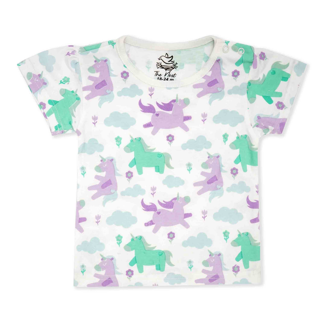 Darling Unicorn Cap Sleeve Tee