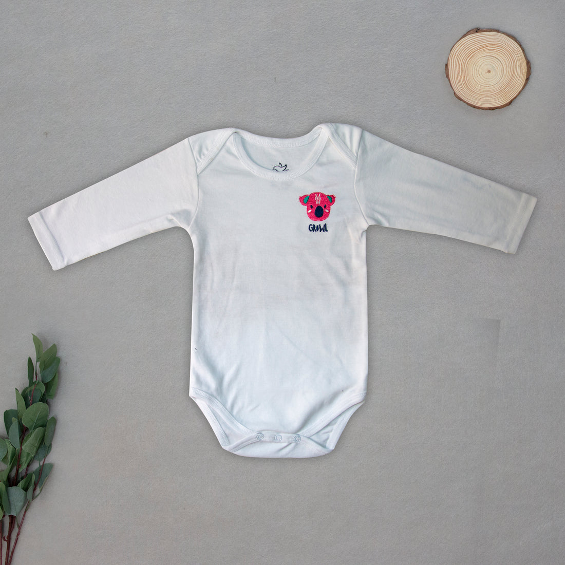 Pink koala bear bodysuit