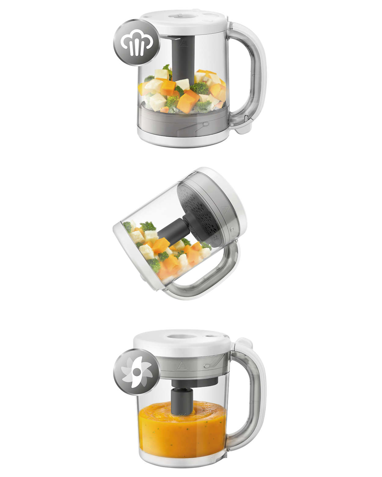 Philips AVENT 4-in-1 healthy baby food maker SCF883/02