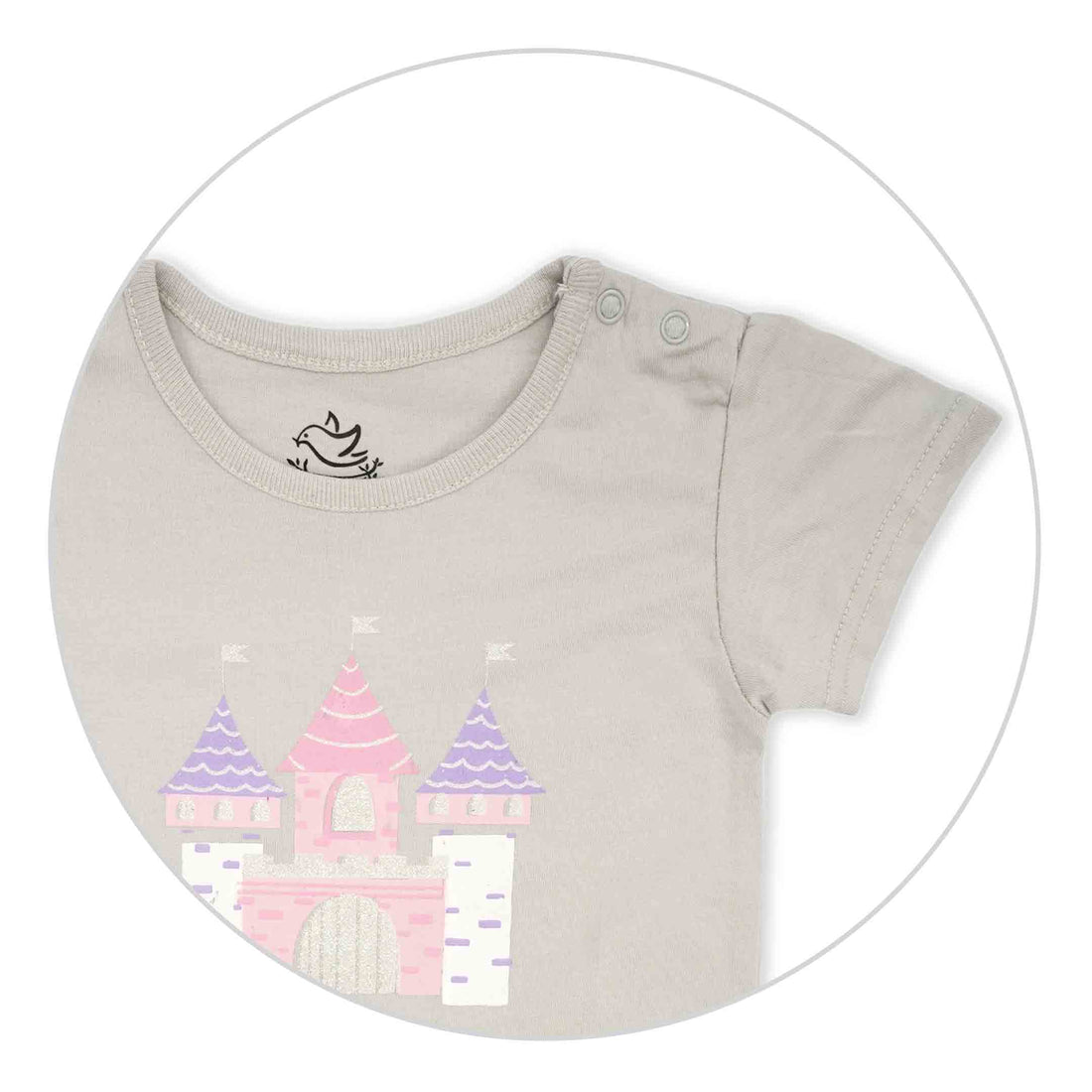 Princess Land Cap Sleeve Tee