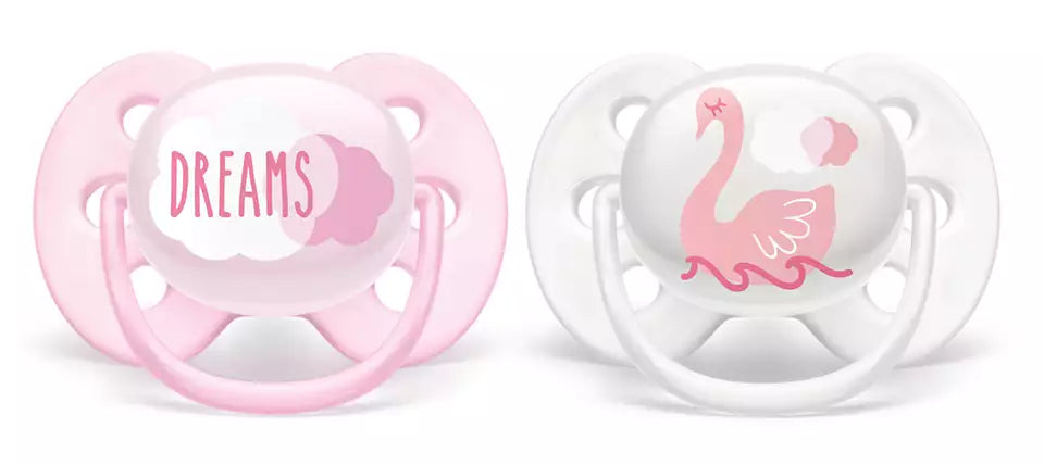 Philips Avent 0-6M Ultra Soft Pacifier (SCF222/02)