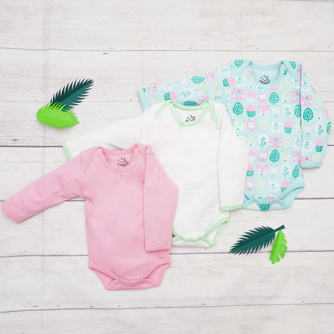 Adventure onesie Pack of 3-The Nest