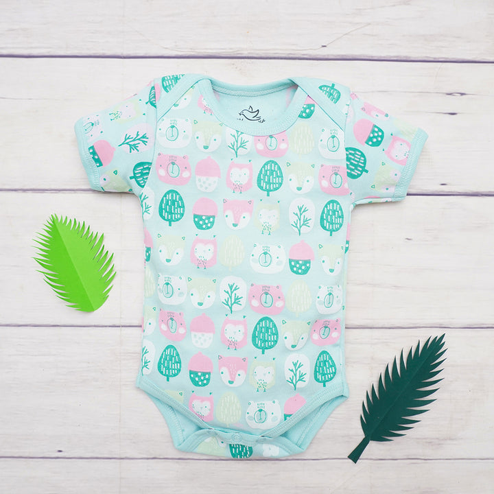 Mighty tree short-sleeve bodysuit