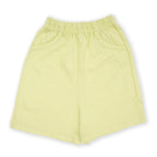 Pastel yellow shorts