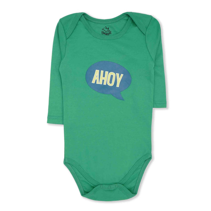 Ahoy There Long Sleeve Bodysuit-The Nest