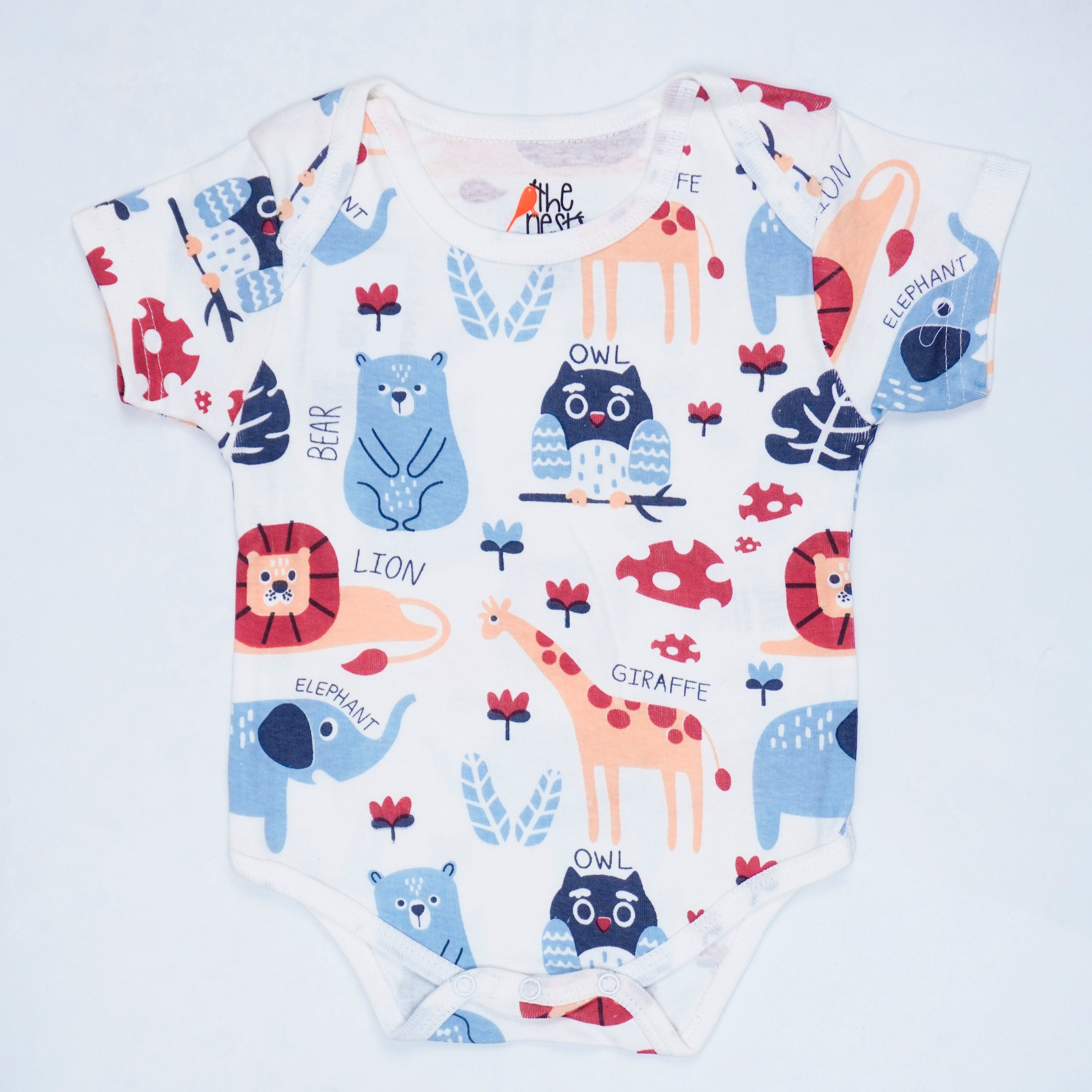 ZOO BII DOO Short Sleeve Bodysuit