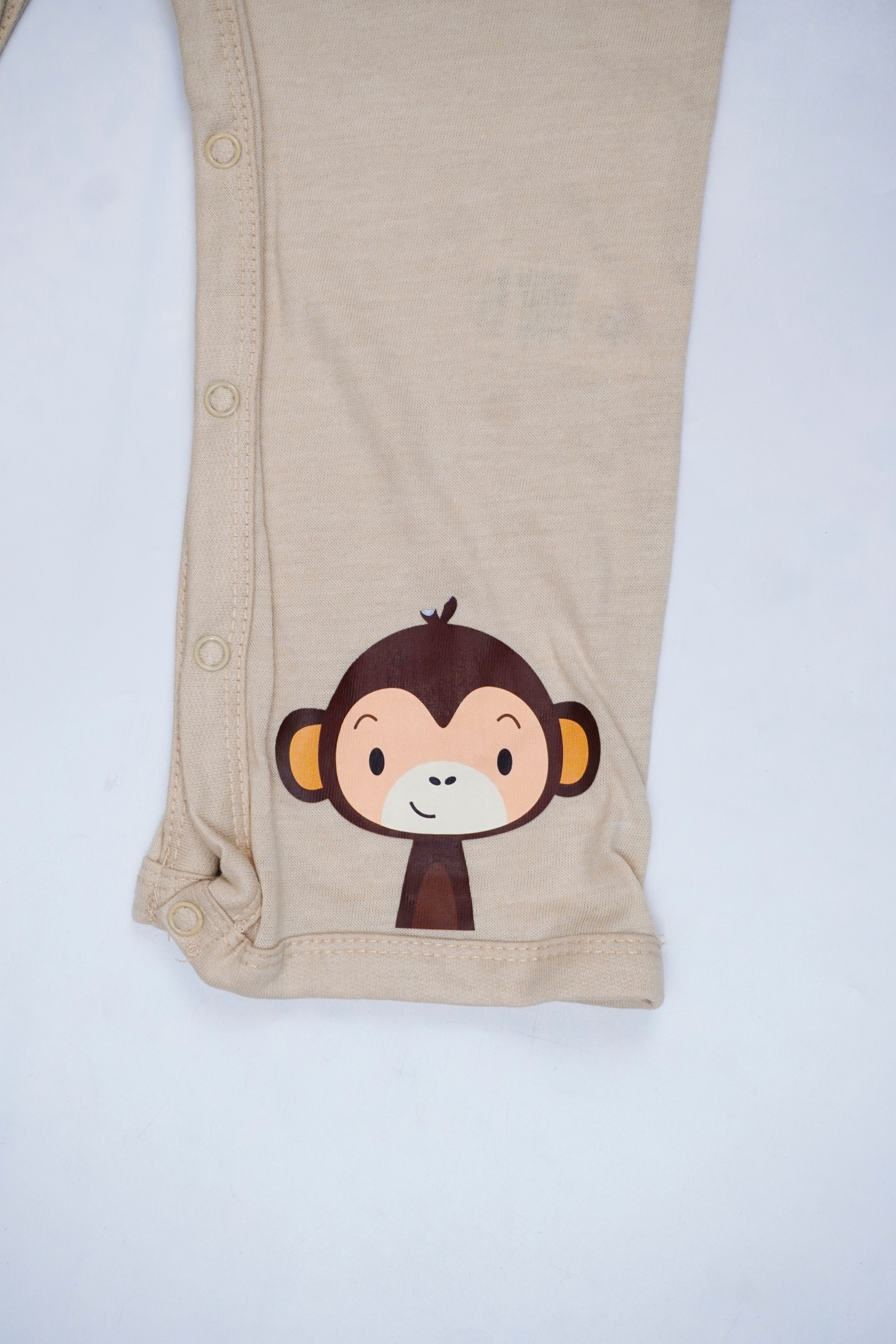 Nest Basic Full-Length Romper – Mustard Yellow Safari Edition