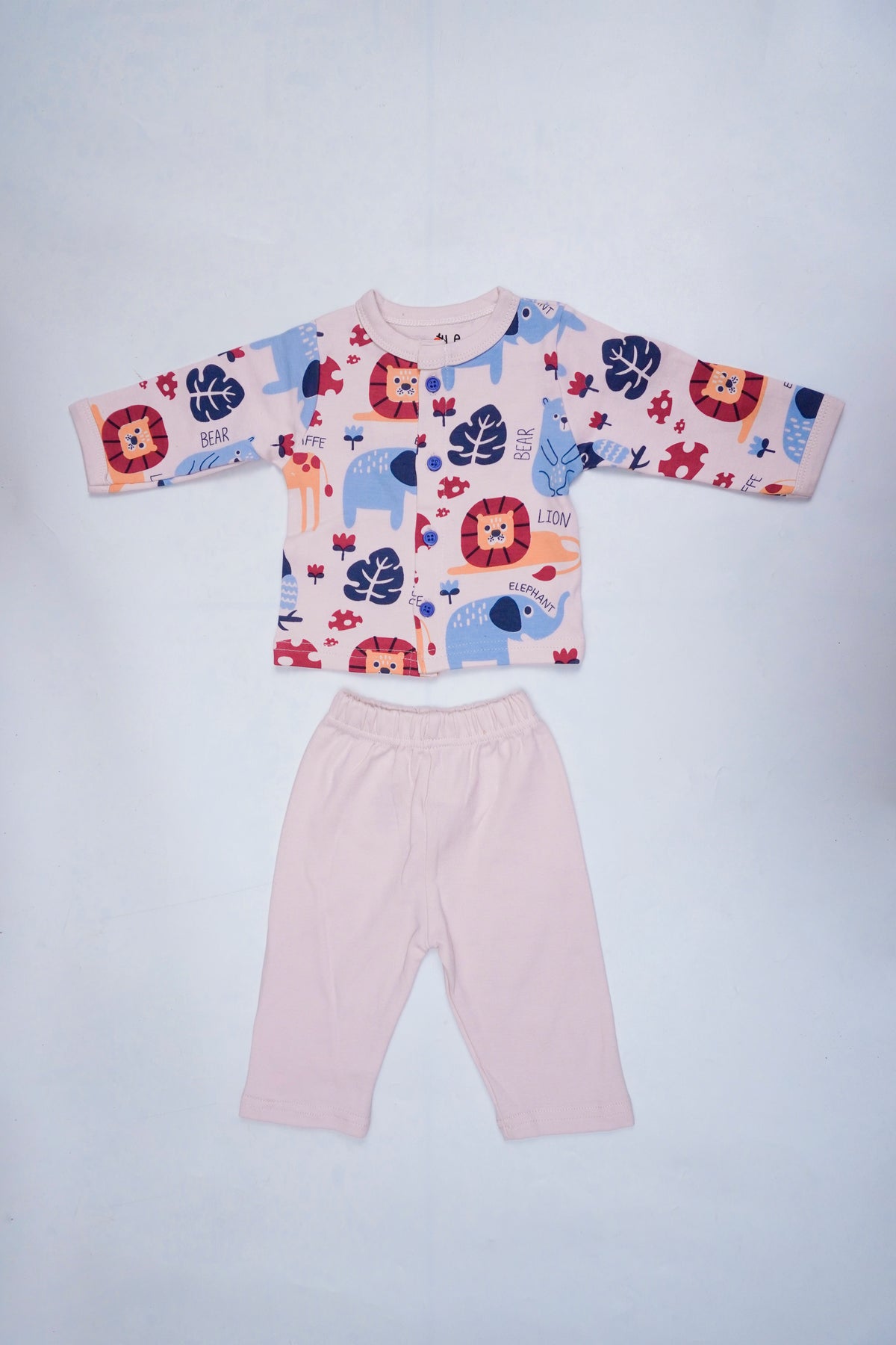 ZOO BII DOO – Nest Basic Jabla + Pajama Set – Animal Print
