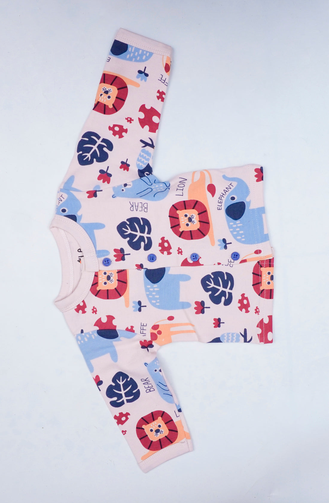 ZOO BII DOO – Nest Basic Jabla + Pajama Set – Animal Print