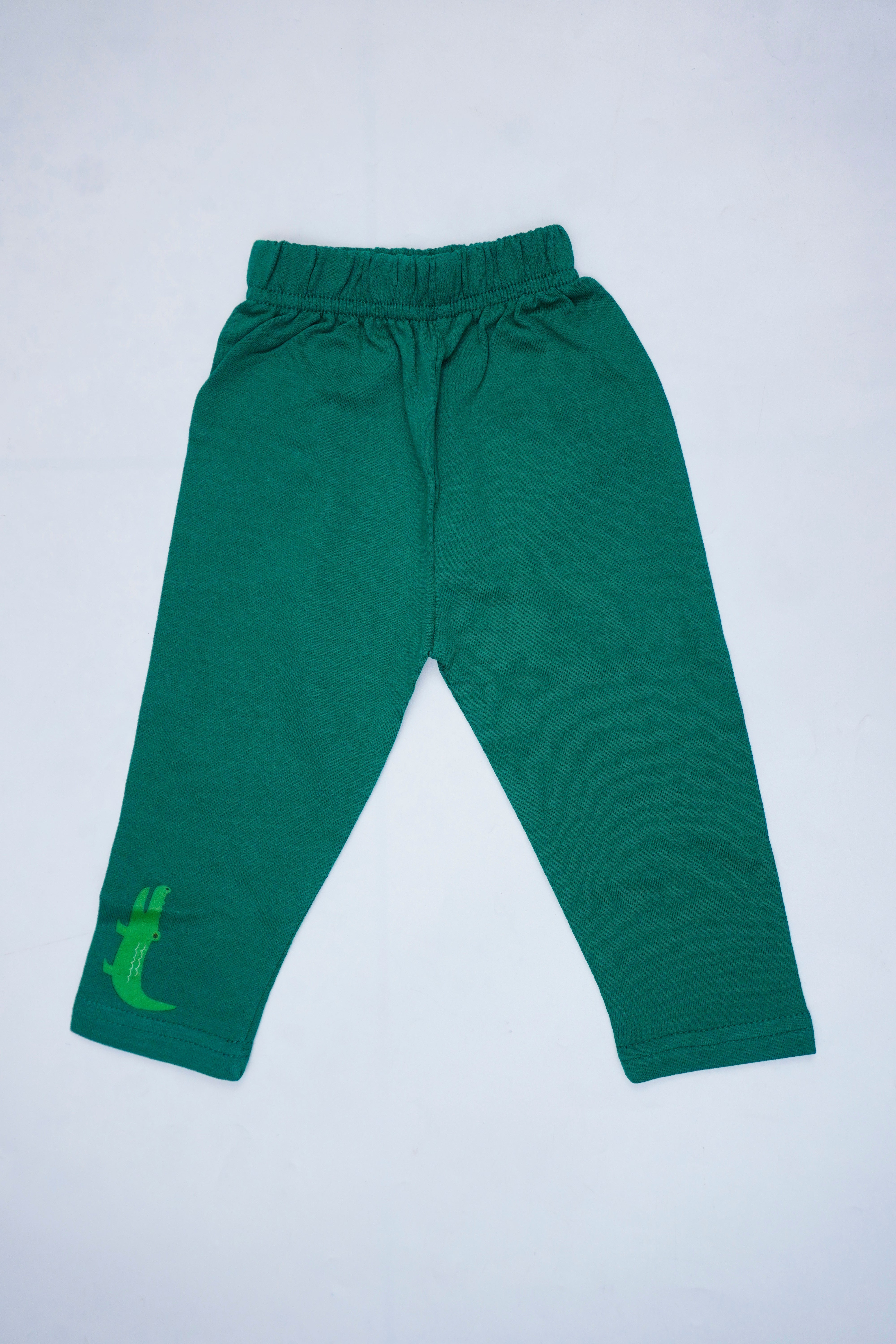 ZOO BII DOO – Nest Basic Bear Print T-Shirt + Pajama Set