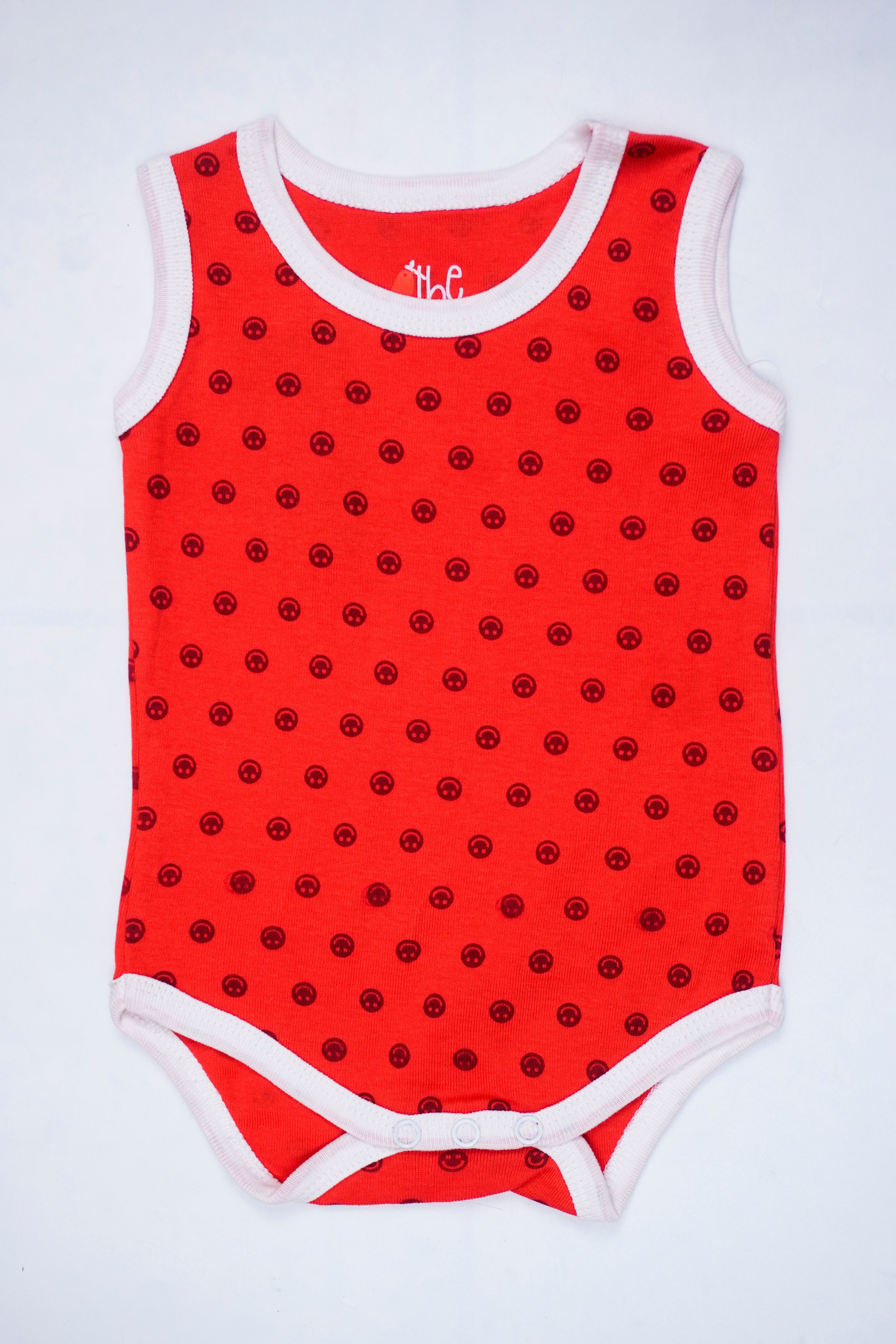 Just Smile Sleeve Less Bodysuit