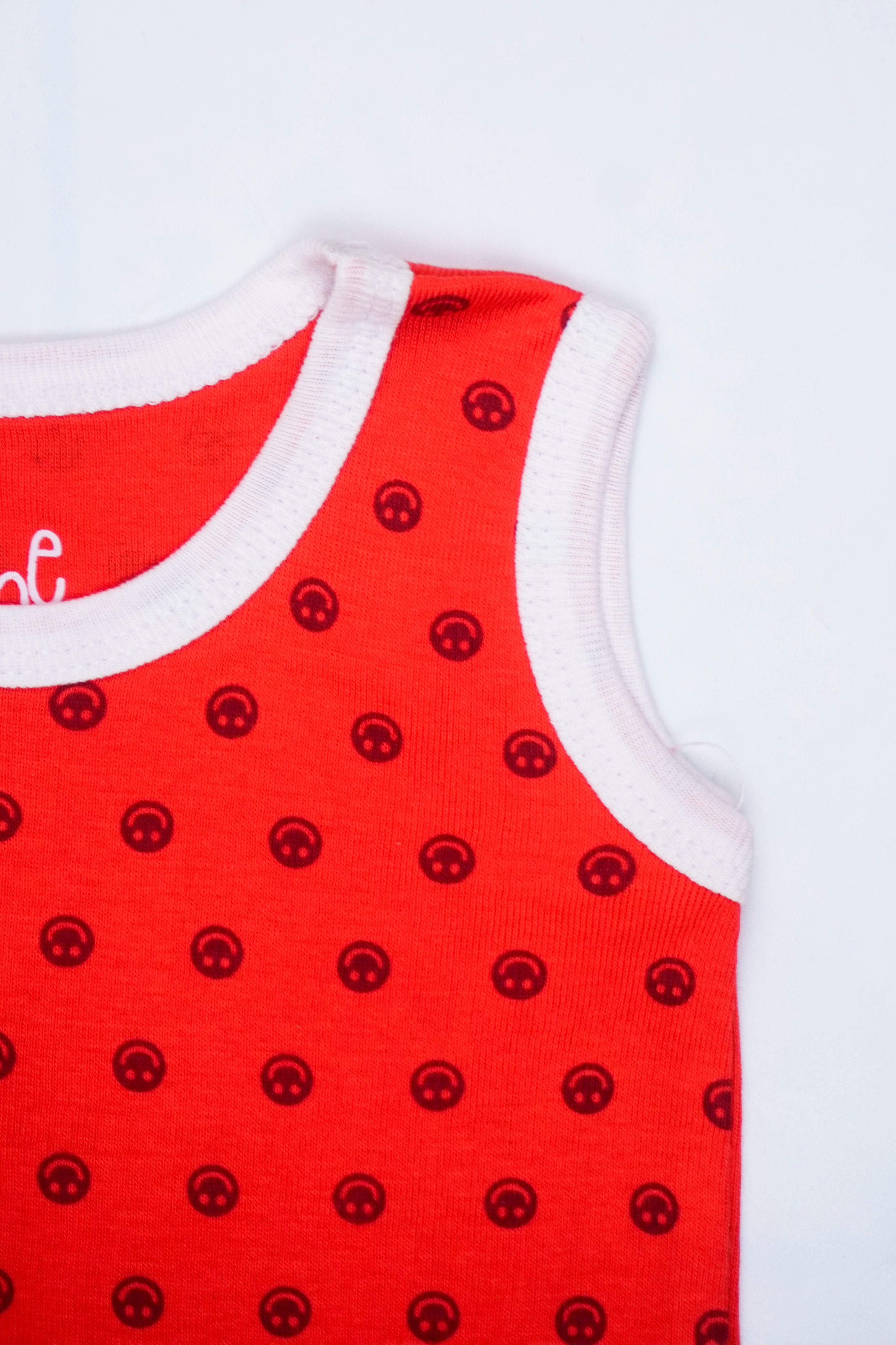 Just Smile Sleeve Less Bodysuit