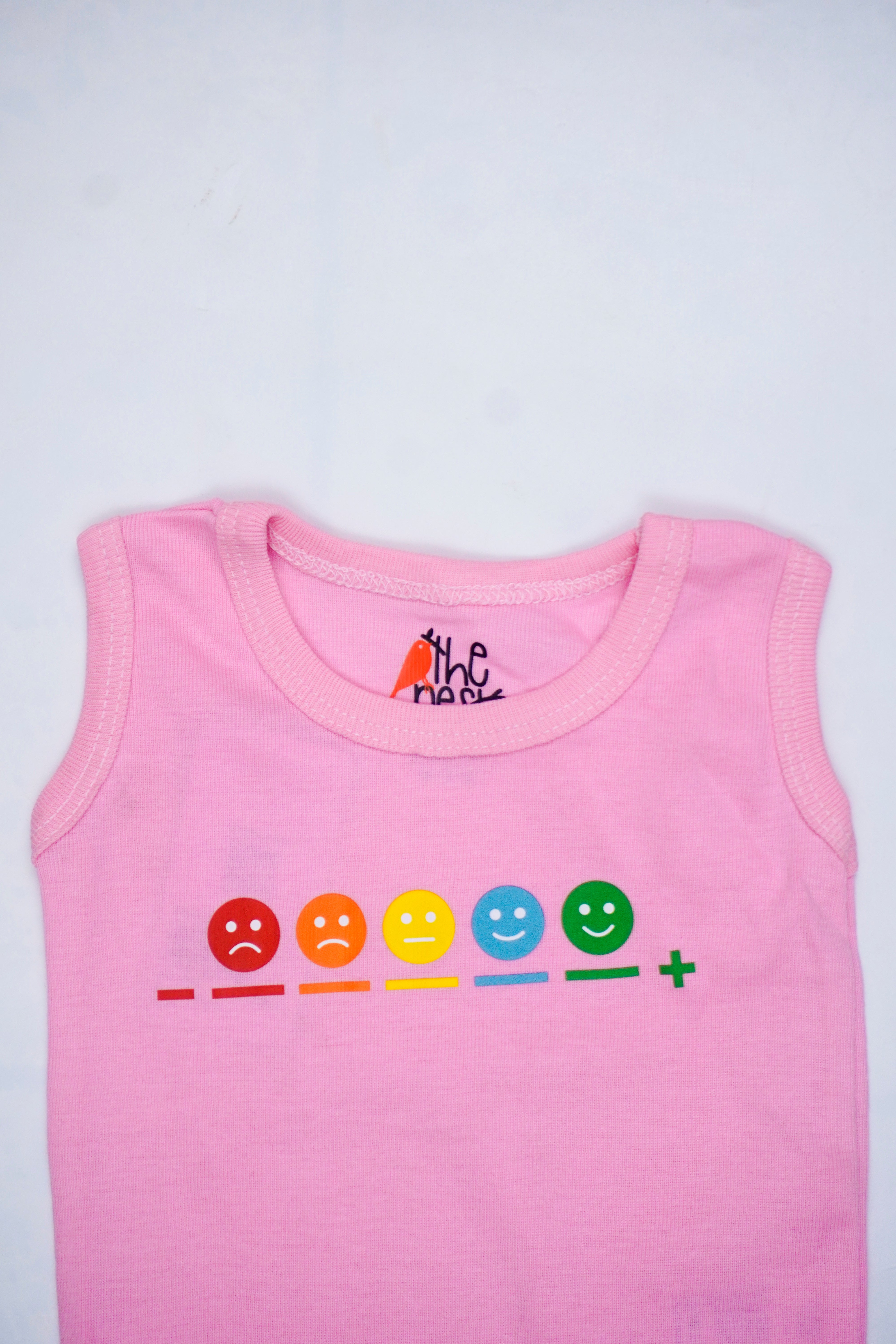 Just Smile Sleeve Less BodySuit
